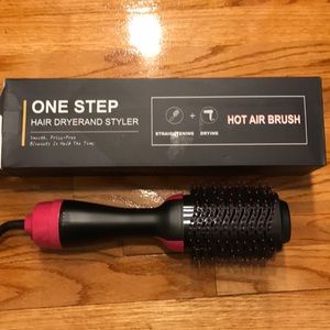 Hot air brush and styler.